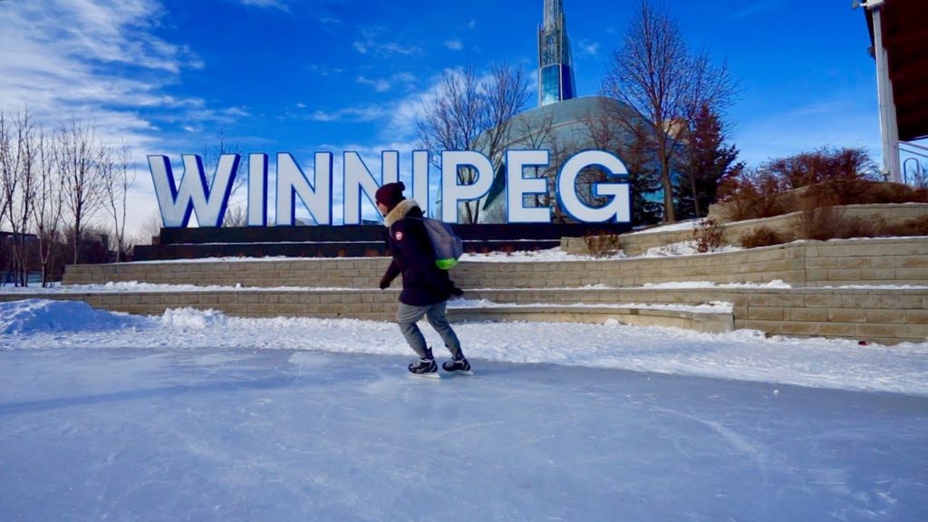 Go ice skating at The Forks