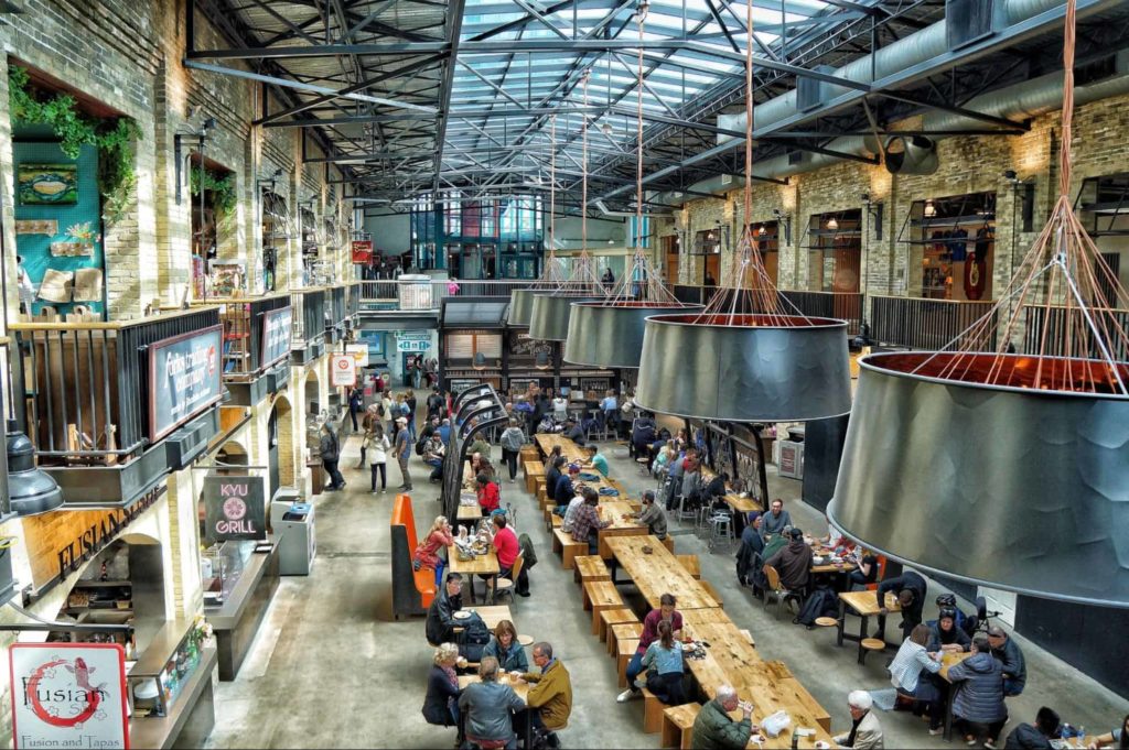 Stroll down The Forks Market