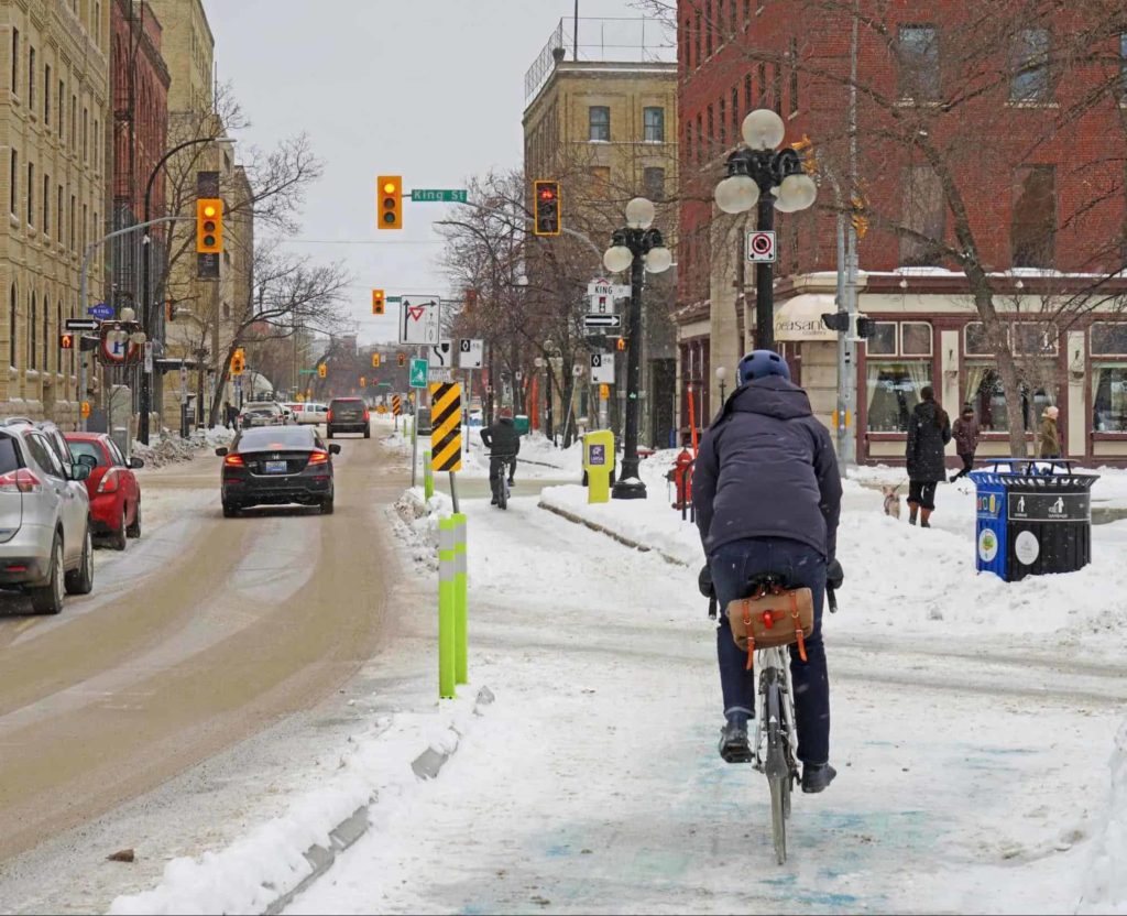 Biking and Walking in Winnipeg