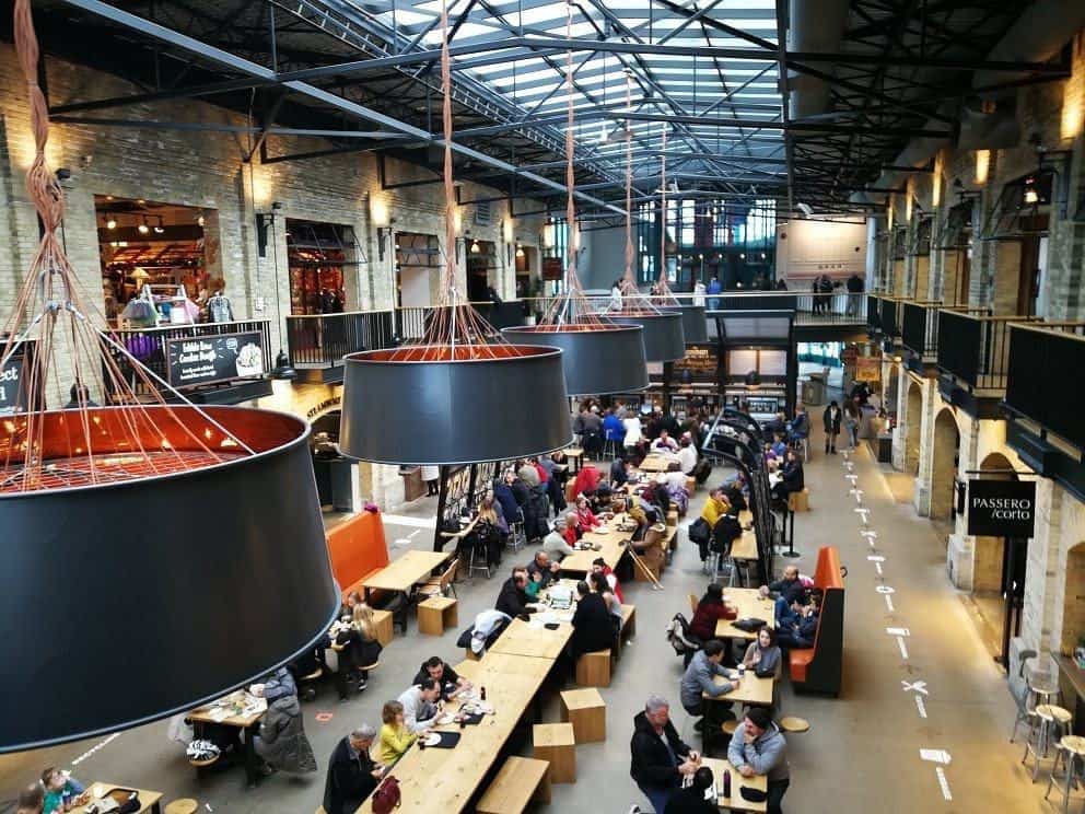 Go shopping and have snacks at The Forks Market