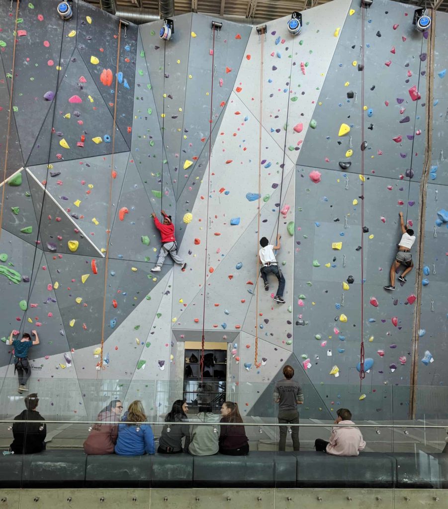 University of Manitoba Climbing Wall