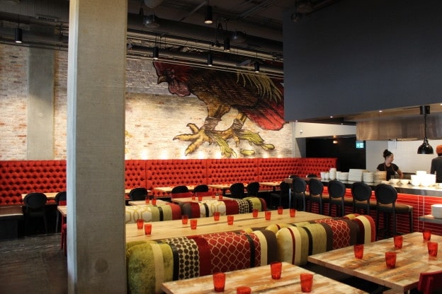 Enjoy dinner at The Merchant Kitchen in the downtown area