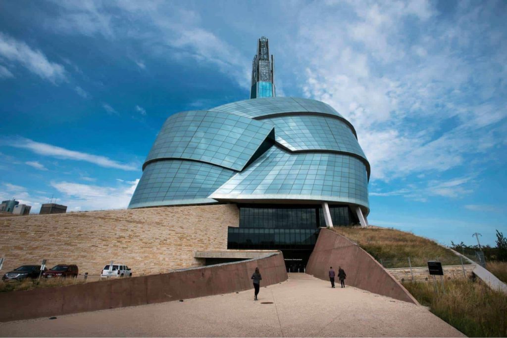 Head to the Canadian Museum for Human Rights
