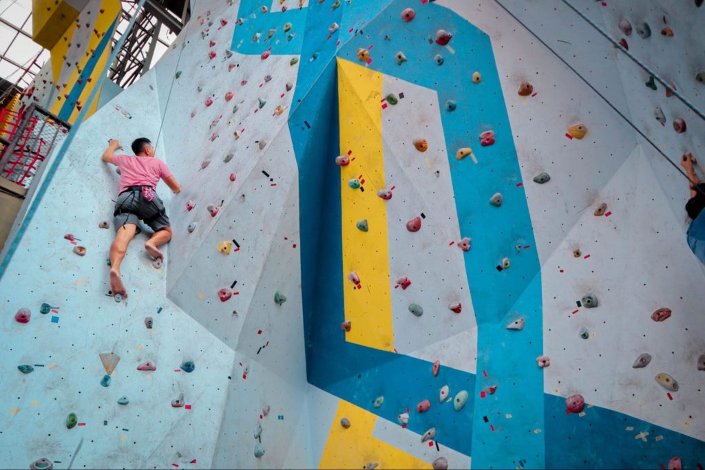 Go rock climbing