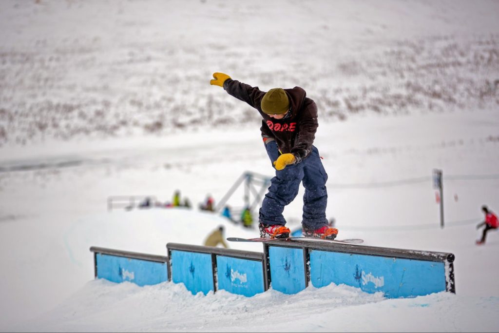 Snowboard at Springhill Sports Park