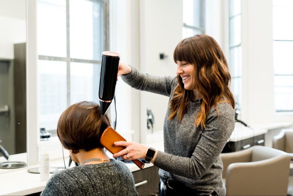 Take her to a salon