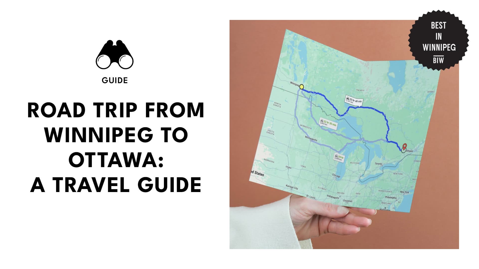 Winnipeg to Ottawa Road Trip Guide