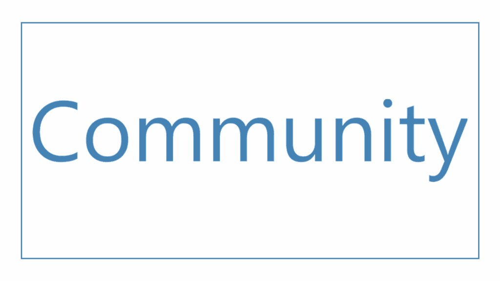 community