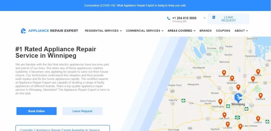 Appliance Repair Expert's Homepage