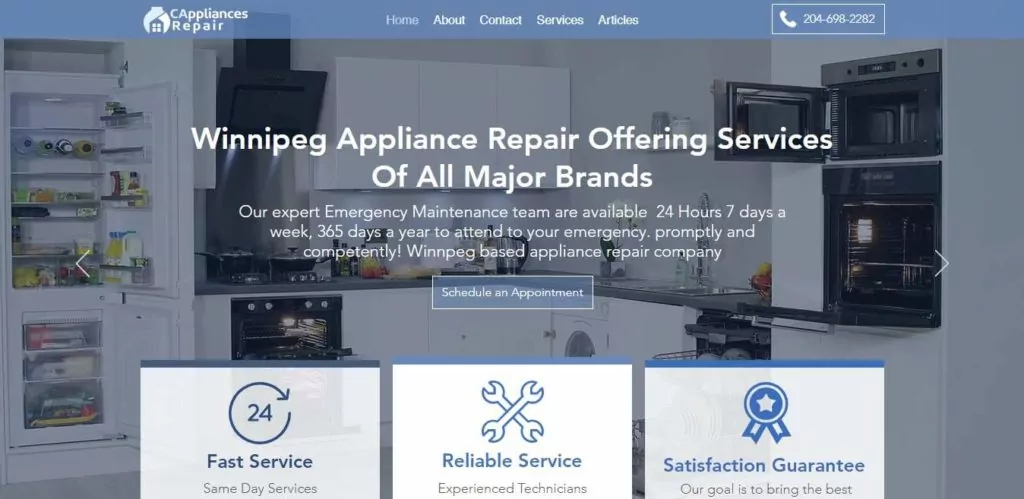CAppliances Repair's Homepage