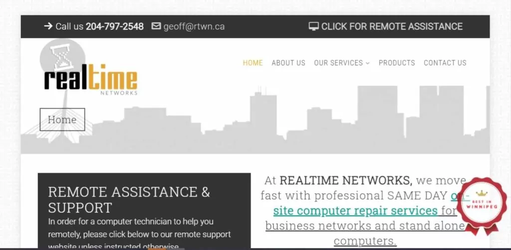 Realtime Networks' Homepage