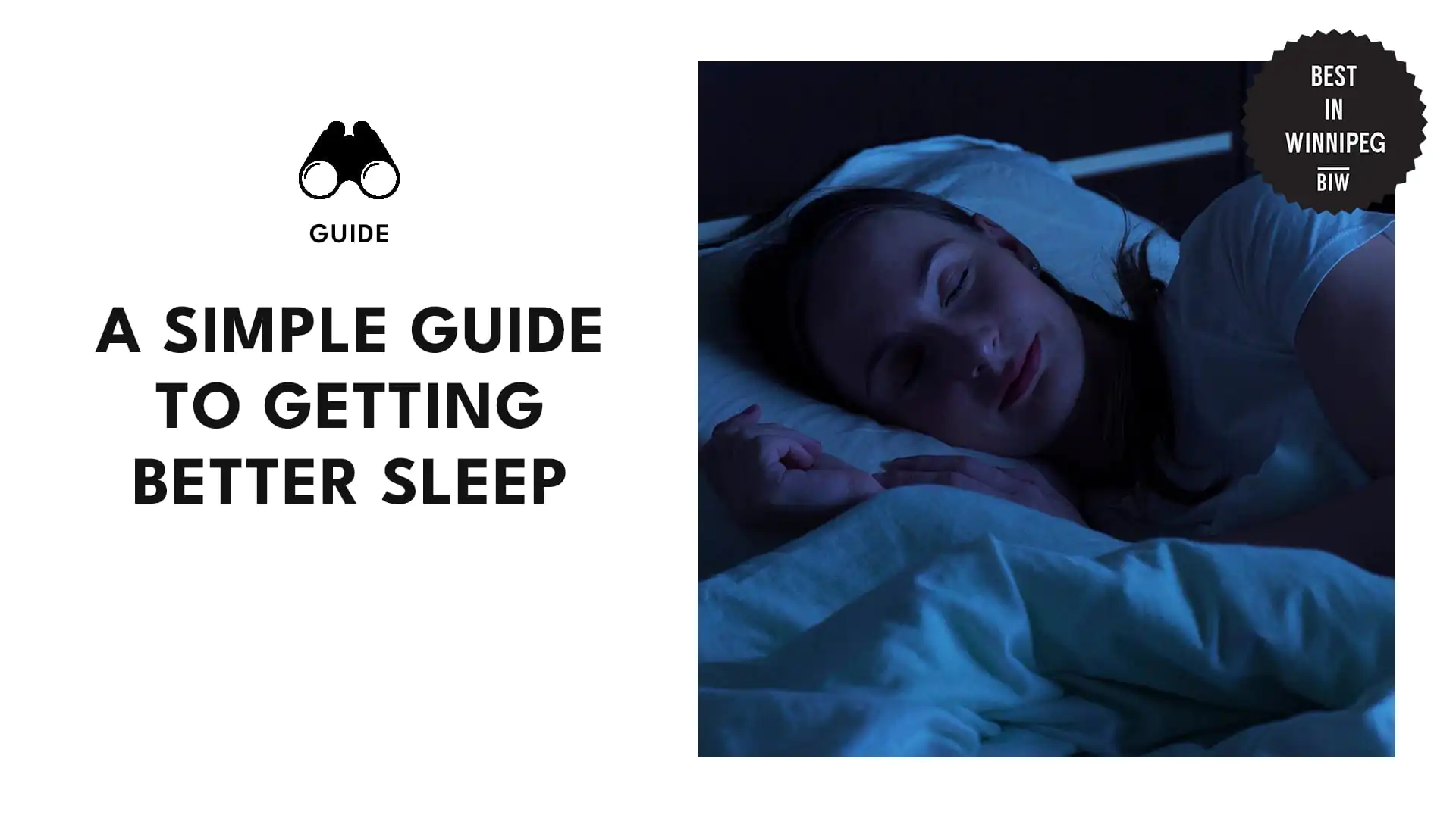A Simple Guide to Getting Better Sleep