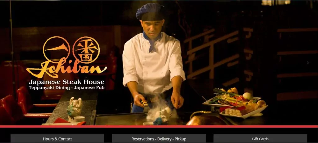 Ichiban Japanese Steakhouse & Pub Homepage