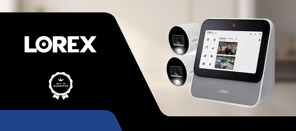 Lorex Home Center with 2 Wi-Fi 1080p Outdoor Cameras