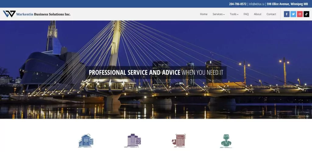 Warkentin Business Solutions Inc. Homepage