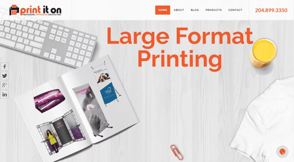 Print It On Homepage