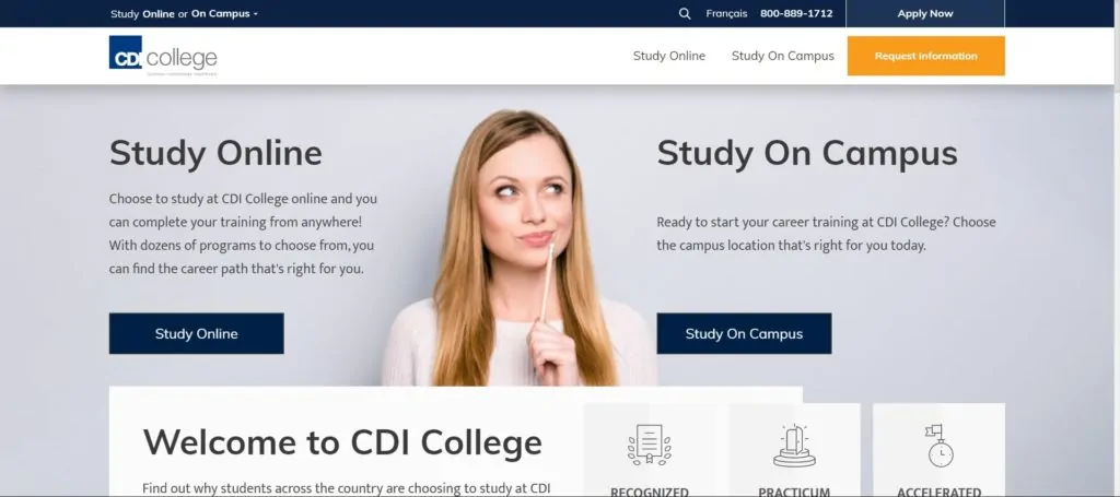 CDI College's Homepage