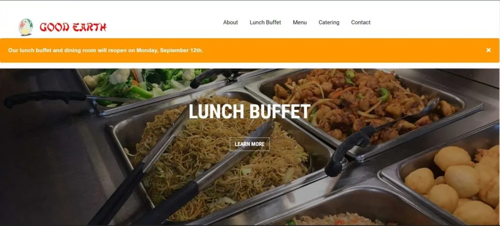 Good Earth Restaurant's Homepage