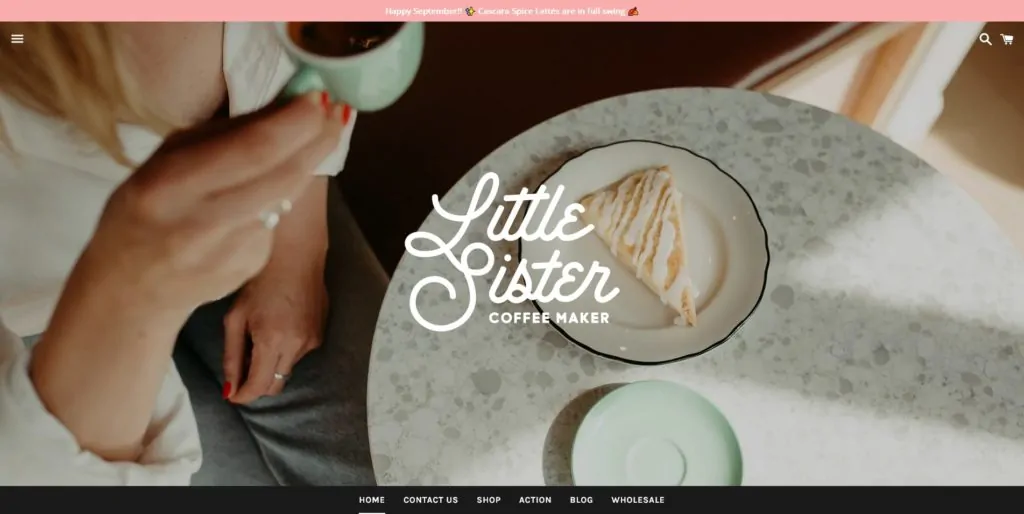 Little Sister Coffee Maker's Homepage