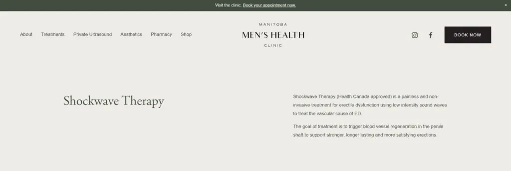 Men's Health Clinic Manitoba's Homepage