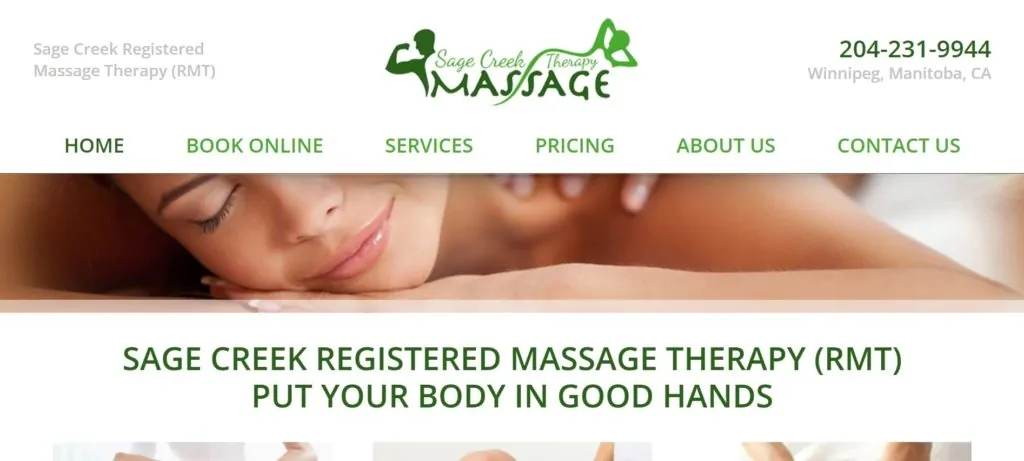 Sage Creek Massage Therapy's Homepage