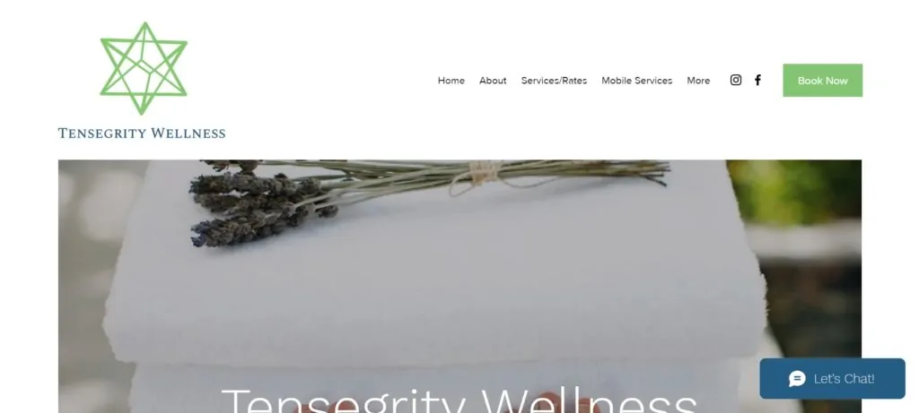 Tensegrity Wellness Homepage