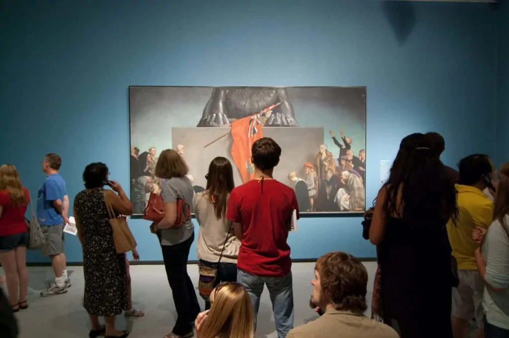 Attend artist talks and lectures