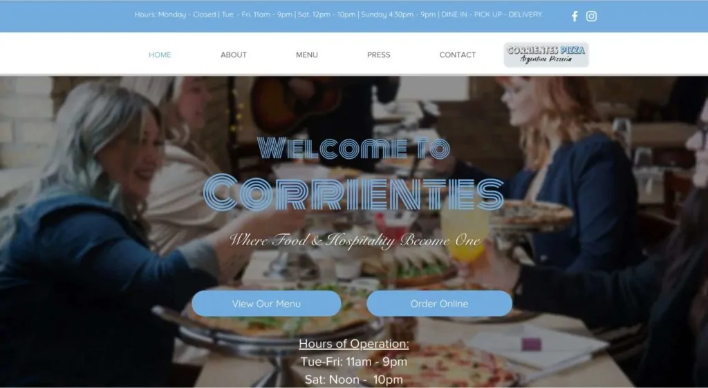 Corrientes Argentine Pizzeria