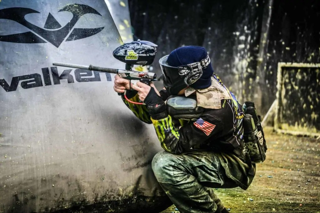 Paintballing at Paintball Paradise