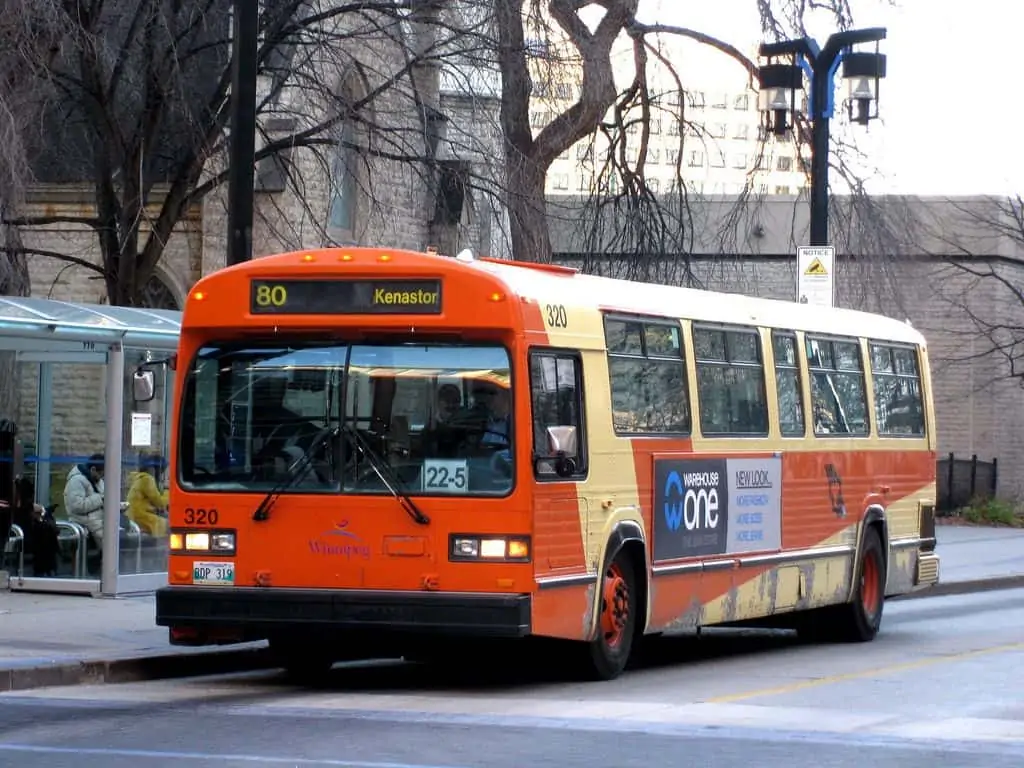 What transportation is available in Winnipeg